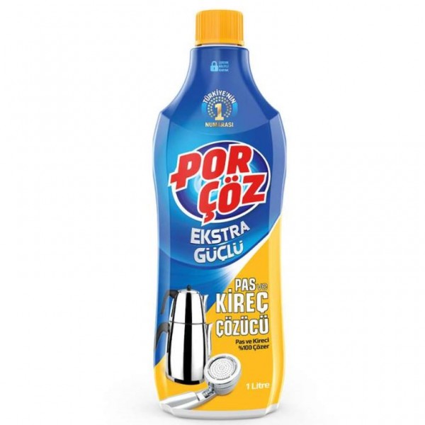 PORÇÖZ PAS VE KİREÇ ÇÖZÜCÜ 1000 ML