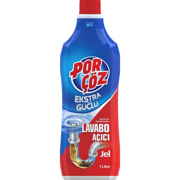 PORÇÖZ LAVABO AÇICI JEL 1000 ML