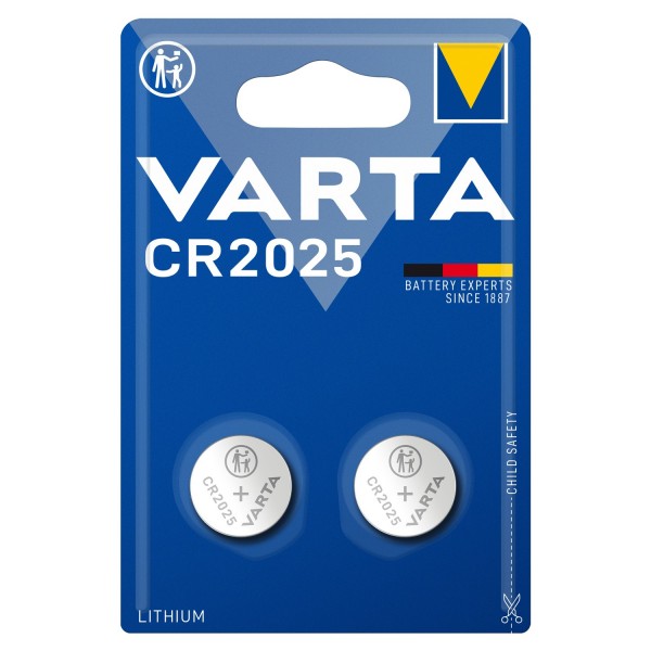 DÜĞME PİL VARTA CR 2025 LİTYUM 2’Lİ