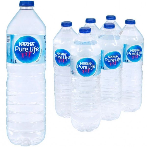 SU NESTLE 1,5 LT 6'LI PAKET