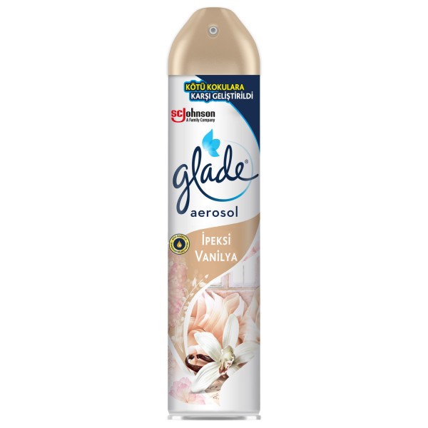 GLADE AEROSOL ODA KOKUSU 300 ML - İPEKSİ VANİLYA