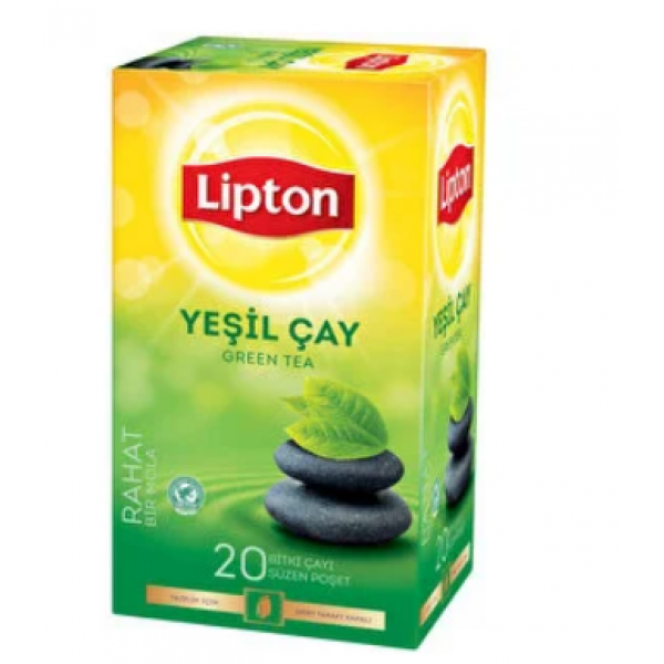 LİPTON YEŞİL ÇAY SADE 20Lİ