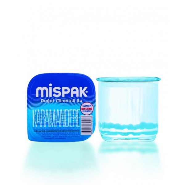 MİSPAK BARDAK SU 200 ML 60'Lİ KOLİ